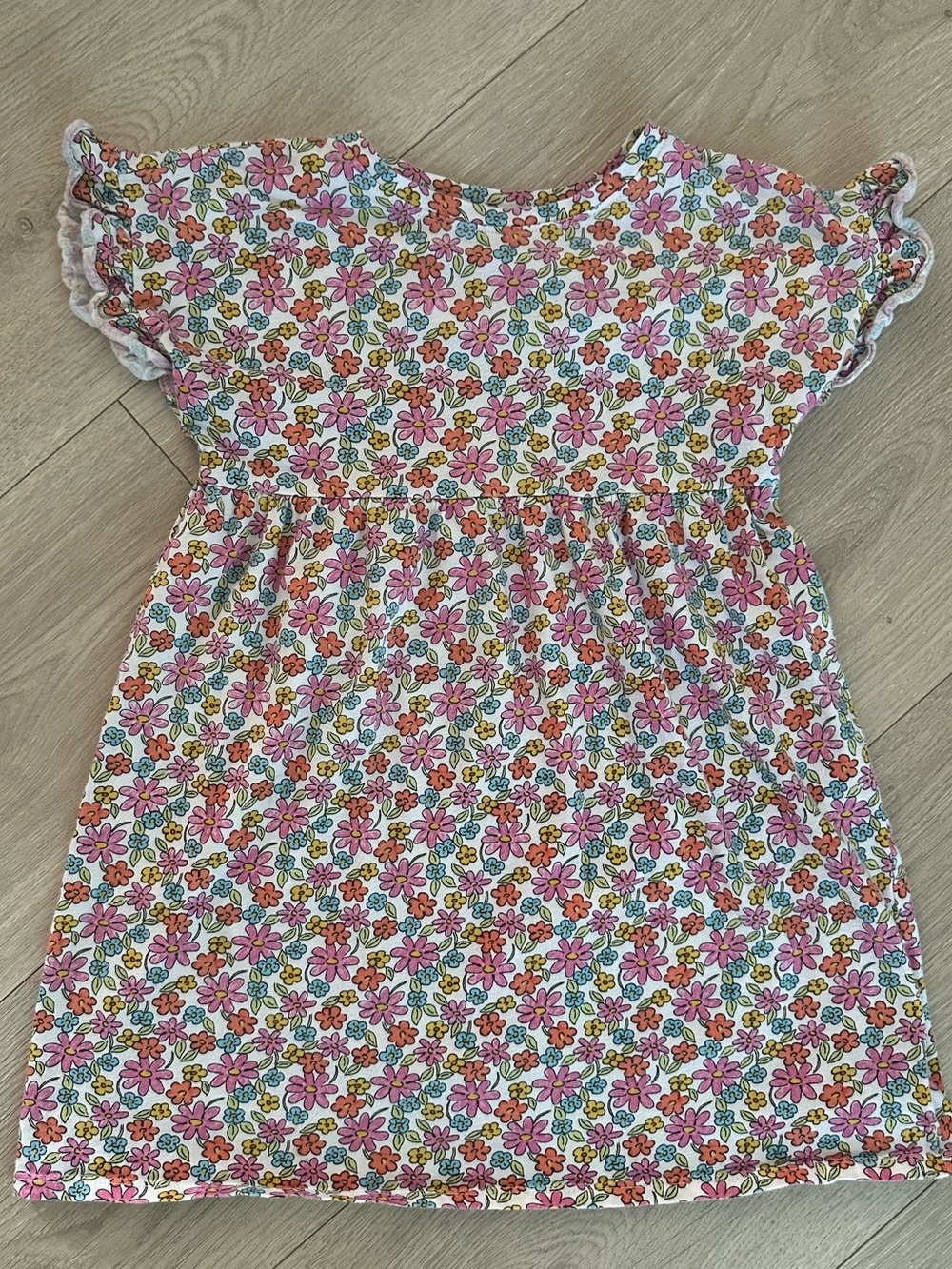 Old Navy Ditsy Floral Fit and Flare Dress 6t